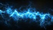 © Jajar Studio - Powerful electric currents course across a dark background.