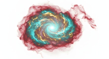 Poster - Cosmic Symphony An Exquisite Dance of Celestial Dust and Light Weaving a Stellar Tapestry