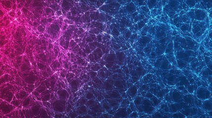 Aufkleber - Abstract network pattern