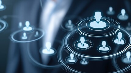 Poster - Innovative position stacking strategy planner panel icon concept representing effective business planning and analysis