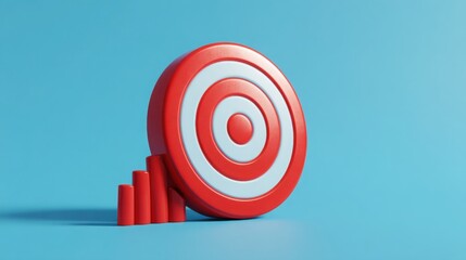 Poster - Predictive growth dial icon representing future-oriented expansion concepts in business and technology strategies
