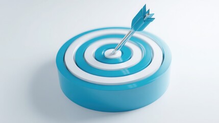Poster - Predictive insight core icon conceptualizing data-powered vision for enhanced business intelligence and strategy