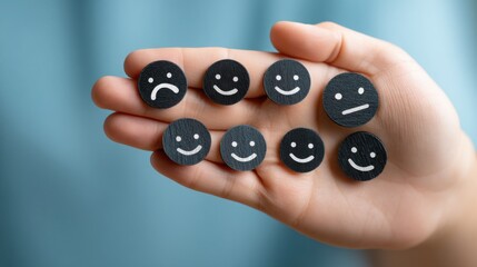 Poster - Retail sentiment tracker icon concept illustrating the importance of gauging small trader sentiment in market analysis