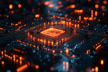 Technology concept background