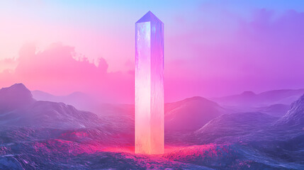 Wall Mural - grainy noisy gradient background, abstract vibrant color shape, glowing rainbow pink, white noise te