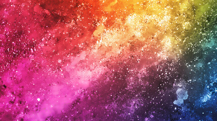 Wall Mural - grainy noisy gradient background, abstract vibrant color shape, glowing rainbow pink, white noise te