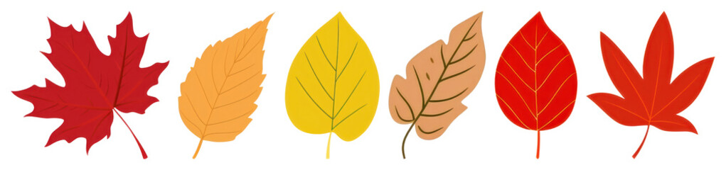 Wall Mural - png red maple leaf hunt illustration canadian autumn, transparent background