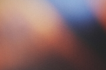 Poster - colorful gradient background with grainy noise texture. modern and futuristic design with smooth flu