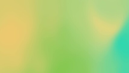 Poster - A smooth, soft gradient background blending yellow and green tones gently together.