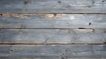 Leinwandbilder - Weathered gray wooden surface reveals rich natural grain patterns, creating a rustic charm ideal for vintage or textured design projects in various settings