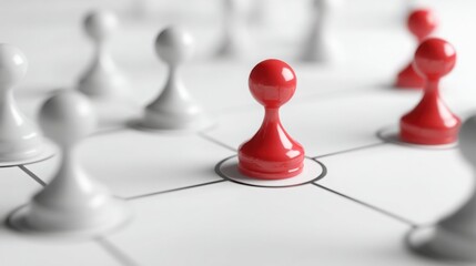 Poster - Adjusting tactics icon concept to refine short-term actions and improve overall strategy and operational effectiveness