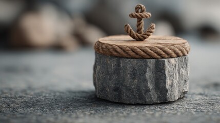 Poster - Conceptual illustration of anchor to value icon emphasizing connection between actions and outcomes for success