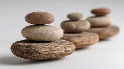 Poster - Conceptual representation of balancing timeline with pressure to match pace and maintain productivity effectively
