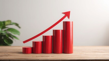 Poster - dynamic icon depicting performance boost concept aimed at improving business output and achieving op
