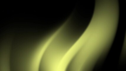 Poster - Abstract green and black gradient waves create a soft, flowing, and modern digital background.
