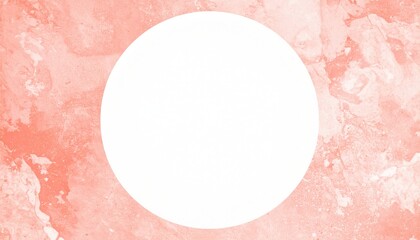 Poster - Artistic abstract circle digital creation graphic design contemporary environment top view minimalist concept for modern aesthetics