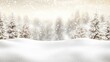 © AVR - A serene winter morning is depicted in a snowy forest setting, creating a picturesque wintery scene