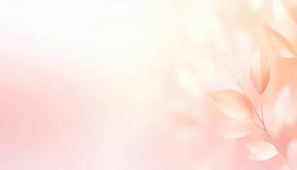 Poster - Gentle breeze of nature soft background abstract art serene environment minimalist view calm concept for relaxation
