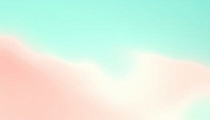 Poster - Soothing abstract art displaying soft pastel colors digital format creative environment artistic viewpoint serenity concept
