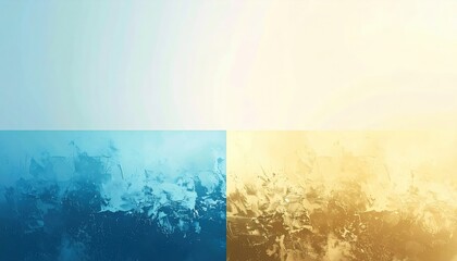 Poster - Captivating abstract art piece contemporary gallery digital artwork vibrant color palette upward perspective modern aesthetic