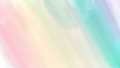 Poster - Creative abstract watercolor background studio digital art soft color palette eye level artistic inspiration