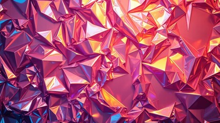 Aufkleber - Intricate patterns of colorful metallic textures create a mesmerizing backdrop in vibrant hues during a creative design session