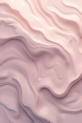 Poster - Textured waves of soft blush tones create a soothing visual experience in a minimalist setting