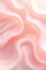Aufkleber - Soft waves of pastel pink fabric create an elegant and dreamy atmosphere in a tranquil setting