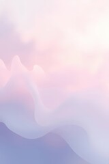 Poster - Gentle pastel hues blend seamlessly in a dreamy landscape evoking tranquility and calmness during a serene twilight hour