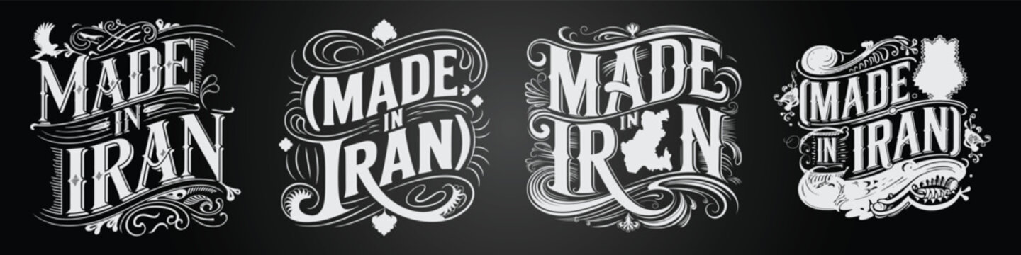 Creative Chalk Vector Art with Retro Fonts and Stickers
