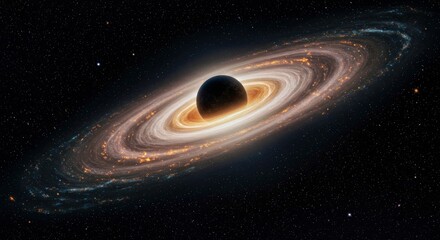 Wall Mural - dramatic view: ots 44 in deep space - free-floating planetary object