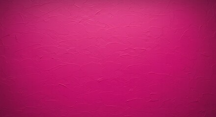 Poster - Textured magenta background with visible brushstrokes creating an artistic and vibrant surface, perfect for digital design, adding depth and a modern aesthetic