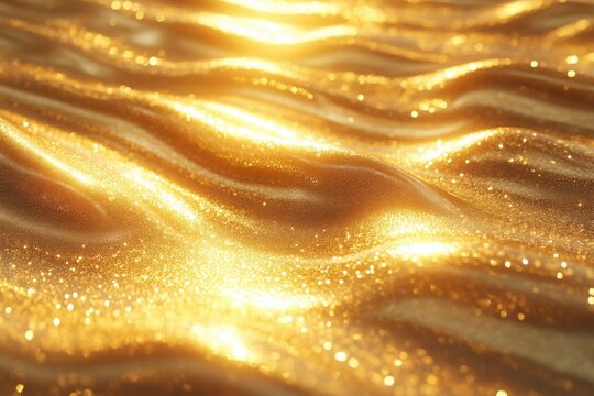 Motion and glow light, rippling shimmer background