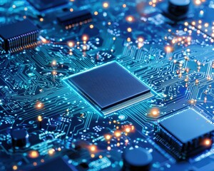 Aufkleber - Future space exploration using AI processors, Transition to Microprocessors