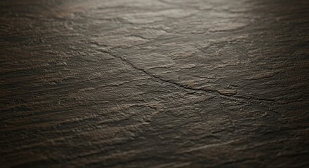 Aufkleber - A close up of a brown surface with a crack in it