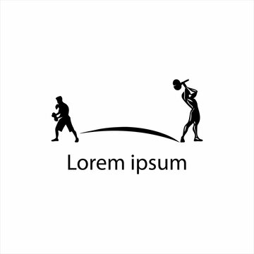 Modern logo design for GYM