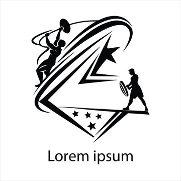 Modern logo design for GYM