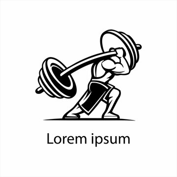 Modern logo design for GYM