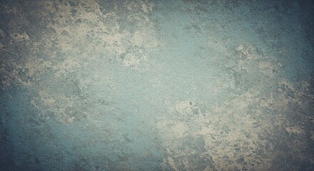Poster - A blue and gray background with a few white dots