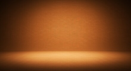 Poster - A large empty room with a tan wall