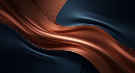 Poster - A piece of artwork with a blue and brown color scheme