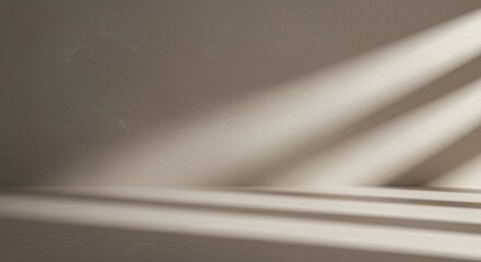 Poster - A room with a wall and a window