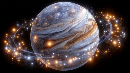 the surface of jupiter is notable for the famous great red spot, a topic of universe science and ast