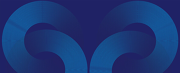 Poster - abstract blue background modern design vector illustration