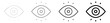 © ZAKLEFTY - icone symbole pictogramme entreprise success oeil regard graisse