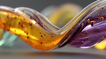 Poster - abstract glass shape spinning motion 3d rendering animation,photo stocks