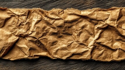 Poster - light brown kraft paper texture for background