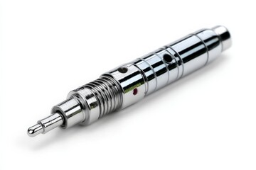 Leinwandbilder - Metallic valve component used in automotive applications for engine performance enhancement