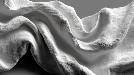 Poster - panorama of vintage white cloth texture and seamless background,photo stocks