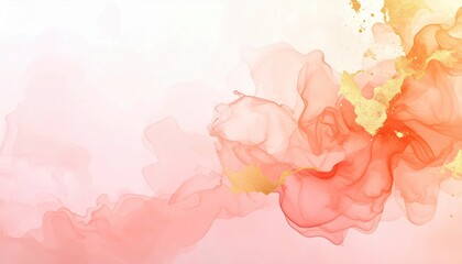 Poster - Abstract art illustration colorful blends digital background soft textures artistic impression